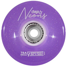 Load image into Gallery viewer, Chaya Neon LED Outdoor Wheels (6 Color Variants) - 4 Pack
