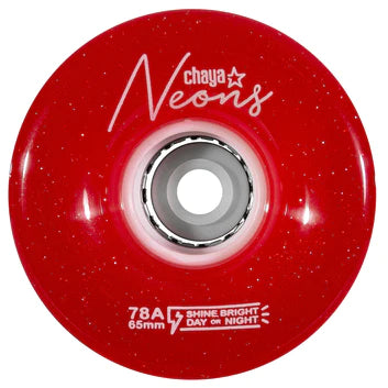 Chaya Neon LED Outdoor Wheels (6 Color Variants) - 4 Pack
